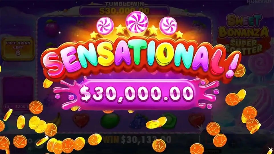 Sweet Bonanza Super Scatter gameplay